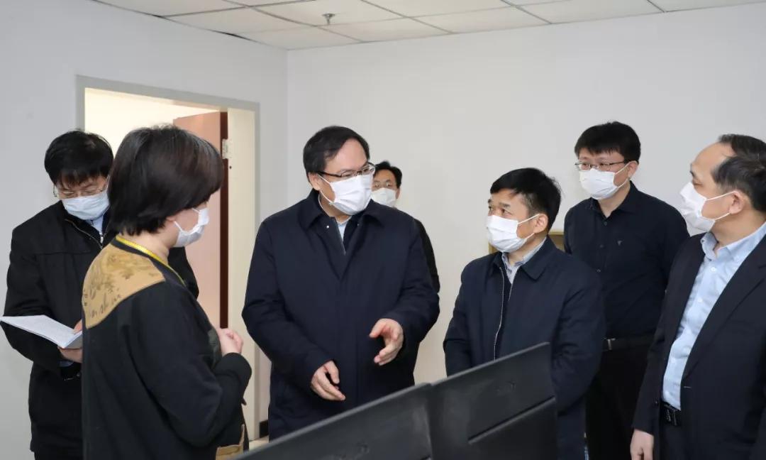 楊金成到七院、七一四所檢查指導疫情防控和復工復產工作